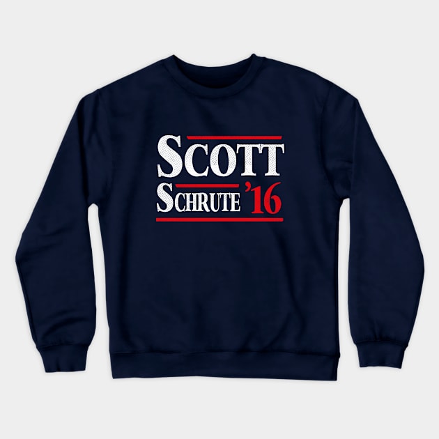 Scott Schrute 2016 Crewneck Sweatshirt by dumbshirts